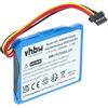 vhbw batteria compatibile con TomTom Go 825, Live 1005 Europe, 820, Live 1000 Europe navigatore GPS (1000mAh, 3,7V, Li-Ion)