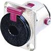 Neutrik NJ3FP6C - Connettore jack jack da 6,35 mm, contatti dritti, numero di poli 3 stereo, argento 1 pezzo