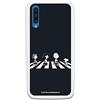 LA CASA DE LAS CARCASAS Custodia per Samsung Galaxy A70 Ufficiale di Snoopy Personaggi Beatles per proteggere il tuo cellulare. Cover per Samsung in silicone flessibile con licenza ufficiale Peanuts.