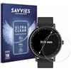 savvies 18 Pezzi Pellicola Protettiva per Orologi (circolare, ø: 31 mm) Protezione Schermo Trasparente