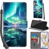 Haninsuze Cover per Honor 90 5G Custodia Cover Pelle Libro Portafoglio con Porta Carte Magnetica Protezione Antiurto Cuoio Flip Case Custodia Cover per Honor 90, artico