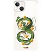 LA CASA DE LAS CARCASAS Ufficiale Dragon Ball custodia per iPhone 14, Drago Shen LON per proteggere il tuo telefono, custodia in silicone flessibile con licenza ufficiale di Dragon Ball