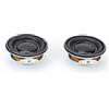 Baxnore 2 altoparlanti da 4 cm, altoparlante woofer stereo full range, altoparlante stereo audio a tromba, altoparlante a tromba, altoparlante stereo per mini amplificatore