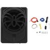 Fabater Subwoofer Sottile per Auto 10 Pollici, 800 W, Alimentato Sotto il Sedile, con Luce Ambientale LED Blu, Eccellente Dissipazione del Calore, Prestazioni (Luce ambientale