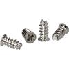 InLine 18811 Viti per il Fissaggio delle Ventole al Case, 50 x 10 mm, 2000 Pezzi, Argento