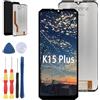 Yuxyiony Nuovo Schermo di Ricambio Per Oukitel K15 PLUS Display LCD Riparazione Dello Schermo e Sostituzione Strumento Accessori