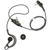 Generic Auricolare a forma di G compatibile con radio Midland G15Pro G18 HYT Hytera HYT210 PD405 PD505 TC-620 Walkie Talkie con microfono PTT in linea a 2 pin con vite