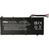 vhbw batteria sostituisce Acer 3ICP7/61/80, AC15B7L, AC14A8L, AC14A8L(3ICP7/61/80) per notebook (4600mAh, 11,4V, Li-Poly)