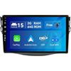 BXLIYER SXAUTO Android 15 Autoradio Per Toyota RAV4 (2007-2012) GPS Navigation - Senza fili Carplay Android Auto - Telecamera - DAB Volante Split-Screen Dual-Band WIFI DSP Bluetooth5.0-2 Din 9 Pollici