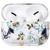 AKABEILA Custodia compatibile con AirPods Pro 2 2022 Custodia trasparente Custodia Protettiva Carino Modello PC Case Skin Cover per Apple AirPods Pro 2 Generazione Custodia di Ricarica Supporta