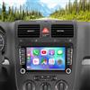 Loddery 2+32G Android 13 Autoradio Stereo per Skoda Roomster 2006-2015 con Wireless Carplay Android Auto, 7 pollici Touch Screen Radio Lettore Multimediale con navigazione GPS FM RDS Bluetooth WiFi