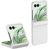 QINOUK Cover per Motorola Razr 50 Ultra, Antiurto PC Ultrasottile, Protettiva Antigraffio - Bianco