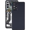 Audiosystem Scocca Vetro Copri Batteria Posteriore per Samsung Galaxy A53 5G SM-A536 A536B Ricambio Pari Originale con Biadesivo e Vetro Fotocamera compreso, Black Nero
