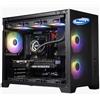 Tiburcc Computer Gaming PC doppia camera 6xFan - R7 7800X3D - RTX 5070Ti 16GB - 32GB DDR5-1TB NVMe - WIFI Bluetooth