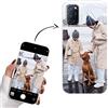 Yoedge Cover Personalizzata per OPPO A92 4G / A52 / A72 6,5 Personalizzato con Foto Immagine Testi Disegni Custodia Personalizzabile Regalo Album Personalizzabili Nero Bianco per OPPO A72
