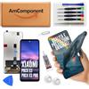AmComponent - display di ricambio per XIAOMI POCO X3 / PRO MZB07Z M2007J20C G I SG SI schermo LCD vetro | Componente di ricambio con luminosità intensa e risposta al tocco reattiva