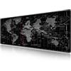 LL-COEUR XXL Gaming Tappetino per Mouse Pad Mappa del Mondo Computer Scrivania Mat (1200 x 500 x 2 mm)