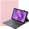 FKQLH Custodia Tastiera per Lenovo Tab Idea 11 Tablet 11'' TB336ZU/TB336FU 2025, QWERTY Layout Tastiera Bluetooth Magnetica Staccabile, Rosa