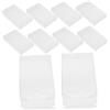 Yardenfun Scatola Porta Cassette in PVC Trasparente Resistente All'umidità 10 Pezzi Design Impilabile e Facile da Pulire per Trasportare e Conservare Nastri Audio
