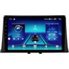 Autosion Autoradio per Peugeot Rifter Peugeot Partner Citroen Berlingo Opel combo 2019-2022 Android 15 Carplay GPS Navi Sat Radio 9 QLED Multimedia BT WiFi 2+32GB SWC