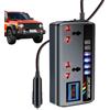 Generic Inverter da 200 W, convertitore di tensione da 12/24 V a 220 V, convertitore P0WER con porta USB, inverter PC + ABS per auto, accessori portatili per auto, caricabatterie inverter per compressore