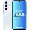 Samsung Smartphone Samsung Galaxy A55 5G 256Go Bleu ciel...[Italienische, ungarische, polnische, rumänische, österreichische und schweizerische Versionen]
