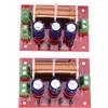 Asyduey 2Pcs 400W Altoparlante Crossover Regolazione Audio a 2 Vie Tweeter Altoparlanti Filtro Divisore di Frequenza per 2-16Ohm