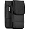 moex Agility Case per Oukitel WP23 Custodia con passante per cintura, custodia per cellulare da esterno, in nylon, custodia robusta con moschettone, nero