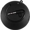 Lazmin Altoparlante da Viaggio Portatile, Mini Altoparlante Hamburger Ricaricabile Senza Fili con Microfono Super Bass e HD per Doccia, Bici, Spiaggia, Piscina (黑色)