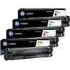 HP Cartucce toner originali per stampante a colori 216A W2410A - 13A, BK/C/M/Y