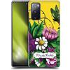 Head Case Designs Licenza Ufficiale Frida Kahlo Farfalla Floreale Porpora Custodia Cover Dura per Parte Posteriore Compatibile con Samsung Galaxy S20 Fe / 5G