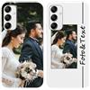Yoedge Custom Cover Personalizzata Custodia per Samsung Galaxy A35 5G 6,6 con Foto Testi Disegni, TPU Silicone Personalizza Case con Immagine, Personalizzabili Case per Samsung A35 5G, Bianco