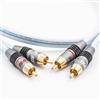 Supra Cables Supra 1001901253 cavo audio 2 m 6 x RCA Blu - Cavi audio, 6 x RCA, 2 m, Blu