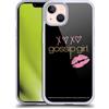Head Case Designs Licenza Ufficiale Gossip Girl XOXO Grafica Custodia Cover in Morbido Gel Compatibile con Apple iPhone 13