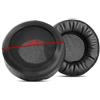 YunYiYi Cuscinetti di ricambio in pelle per auricolari, in schiuma, compatibili con tutte le cuffie, 70 mm, 75 mm, 80 mm, 85 m, 90 mm, 95 mm, 100 mm, 105 mm, 110 mm (75 mm).
