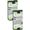 vhbw 2x batteria sostituisce Sony BP-HP800-11 per auricolari cuffie wireless (700mAh, 2,4V, NiMH)