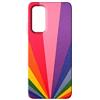 Mixroom - Cover Custodia Back case In TPU Silicone Morbida Per Motorola Moto g85 5G Fantasia Colori arcobaleno N1118