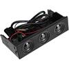 MARCBUSE Stereo PC Pannello Frontale Computer Per Caso Built-in Mic Musica Forte Risparmio di Spazio Pannello Frontale