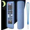 Generico Custodia protettiva in silicone Smart TV per Samsung Custodia antiurto telecomando per Samsung BN59-01315A BN59-01315B BN59-01315E BN59-01315L (Blu luminoso)