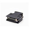 Elecbee Tipo a vite tipo di plastica nero di Shell MDR di Pin del maschio 26 del connettore di SCSI