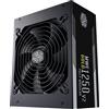 Cooler Master MWE Gold 1250 V2 ATX 3.0 Alimentatore Modulare (Spina UE) - Supporto ATX 3.0, PSU 80 PLUS Gold 1250W, Cablaggio Flat Black, Ventola FDB 140mm, Soglia Temperatura Elevata-Garanzia 10 anni