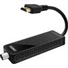 X-Dome GB-220DG - DECODER DVB-T2 HEVC 10BIT PER RETRO TV CON CAVO HDMI INTEGRATO