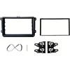 Hhfksci Telaio Montaggio Sul Cruscotto Per VW Per Passat B6 B7 Per Golf 5 6 Per Polo Per Jetta Doppio DIN Car Stereo Radio Fascia Telaio Trim Pannello