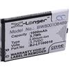 vhbw batteria sostituisce BJ-LT100010 per smartphone cellulare (1000mAh, 3,7V, Li-Ion)