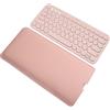 CASEDAO Custodia in pelle PU per tastiera Logitech K380 Wireless Bluetooth Multi-Device Keyboard, Logitech K380 Mac Copertura della tastiera Skin-Pink