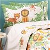 Caleffi Tropical Completo Lenzuola, Cotone, Naturale, Piazza e Mezza, 1006333, Caleffi Kids