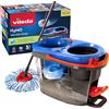 Vileda H2PrO Spin Mop Sistema lavapavimenti con centrifuga | Separazione acqua pulita e sporca | Sistema a due serbatoi | Strizzatura senza sforzo con pedale | Fiocco in microfibra | Design ergonomico