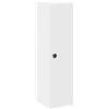 vidaXL Mobile da Bagno con Portarotolo Bianco 20,5x22x72 cm, mobiletto portaoggetti per Il Bagno, mobiletto da Pavimento per Il Bagno, unità portaoggetti per Il Bagno