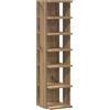 vidaXL 1/2x Scarpiere 25x27x102 cm Organizer Porta Scarpe Casa Colori Diversi