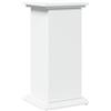 vidaXL Supporto Espositivo Portaoggetti Bianco 31x30x60 cm Truciolato